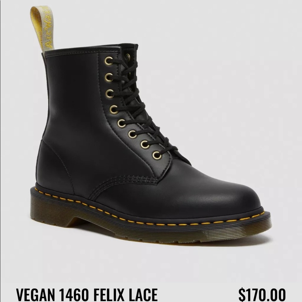 Dr. Martens Vegan 1460 Felix Lace Up Boots